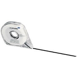 Tape legamaster 3mmx8m zwart voor planbord