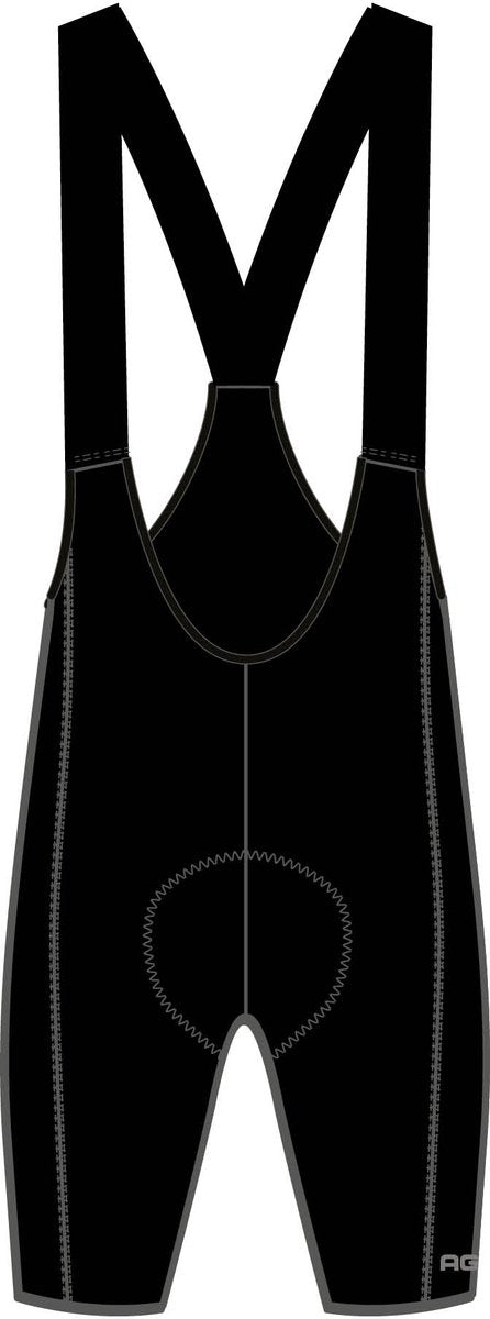 Afbeelding laden in galerijviewer, Agu comfort plus bibshort performance - heren fietsbroek - zwart - maat l
