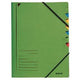 Sorteermap leitz groen karton a4