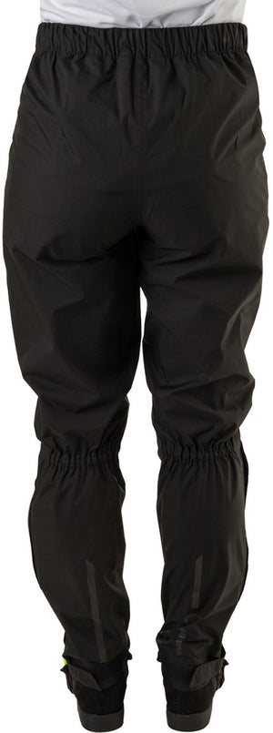 Agu commuter compact - regenbroek - dames - zwart - l - waterdicht - winddicht - ademend poray 10.000 - reflecterend - gerecycled polyester