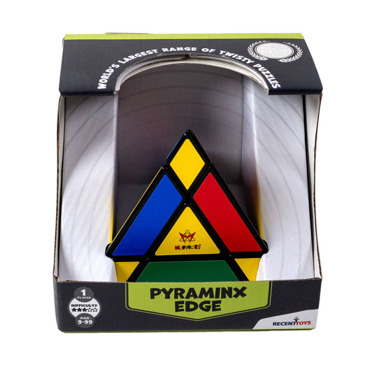 Recent toys meffert’s pyraminx edge – piramide breinbreker – draaipuzzel waarbij alleen de randen bewegen – vanaf 7 jaar