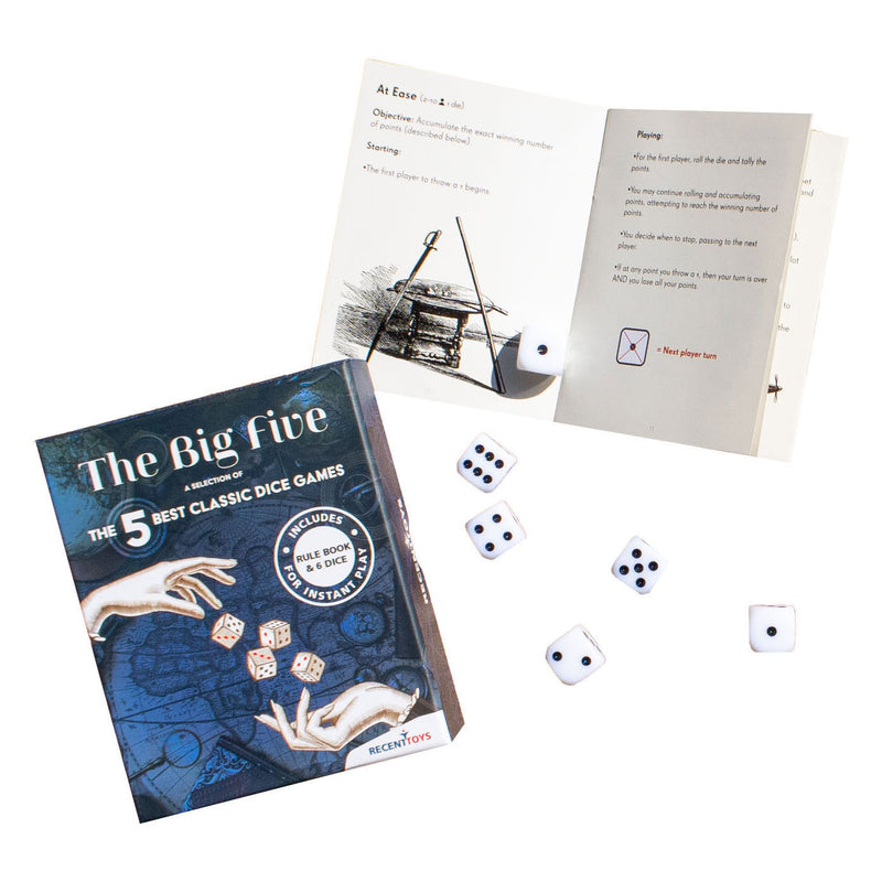 Afbeelding laden in galerijviewer, Recent toys the big five klassieke dobbelspellen
