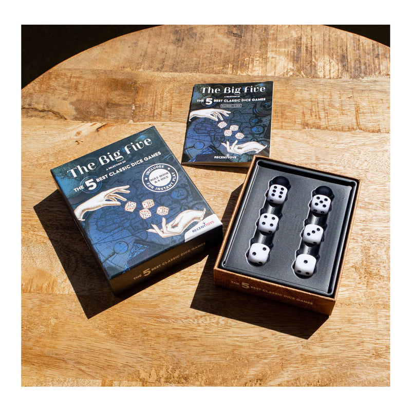 Afbeelding laden in galerijviewer, Recent toys the big five klassieke dobbelspellen
