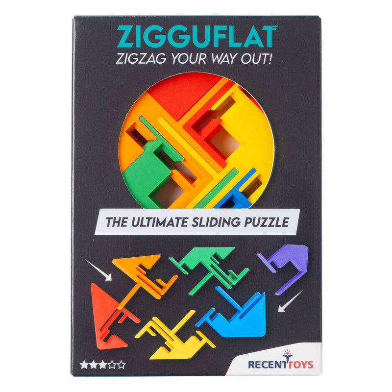 Afbeelding laden in galerijviewer, Recent toys zigguflat breinpuzzel
