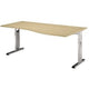 Bach bureau hammerer os18 3 bruin 1800 mm x 1000 mm x 850 mm