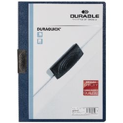 Klemmap duraquick durable 2270 plastic a4 donkerblauw