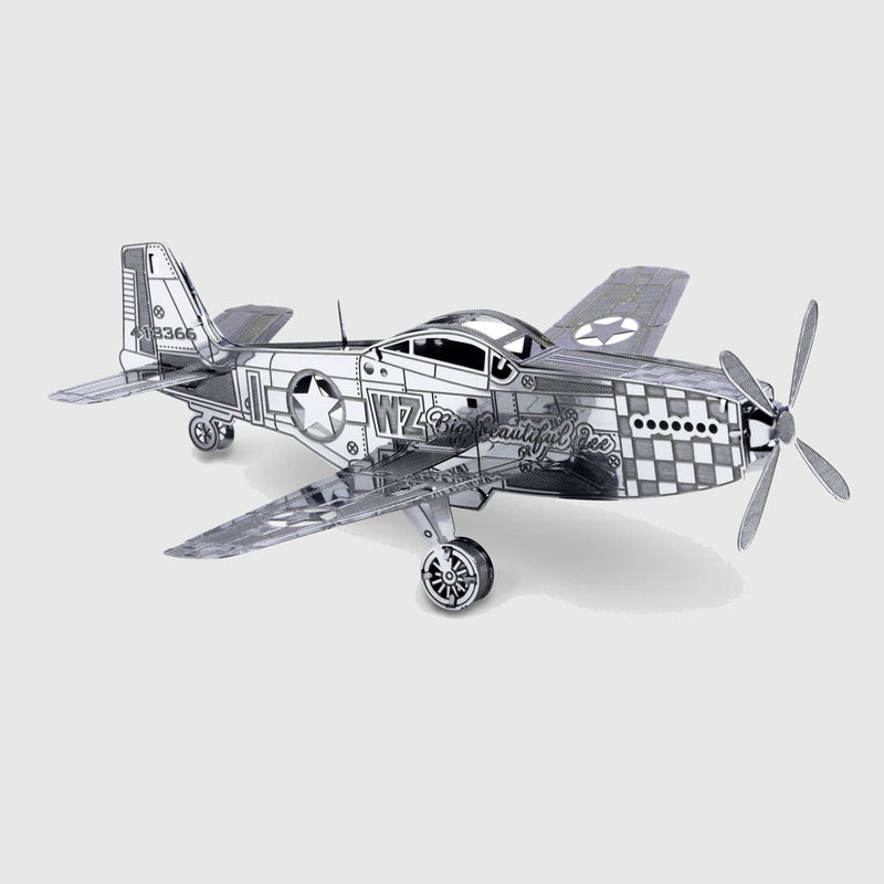 Afbeelding laden in galerijviewer, Eureka metal earth mustang p-51

