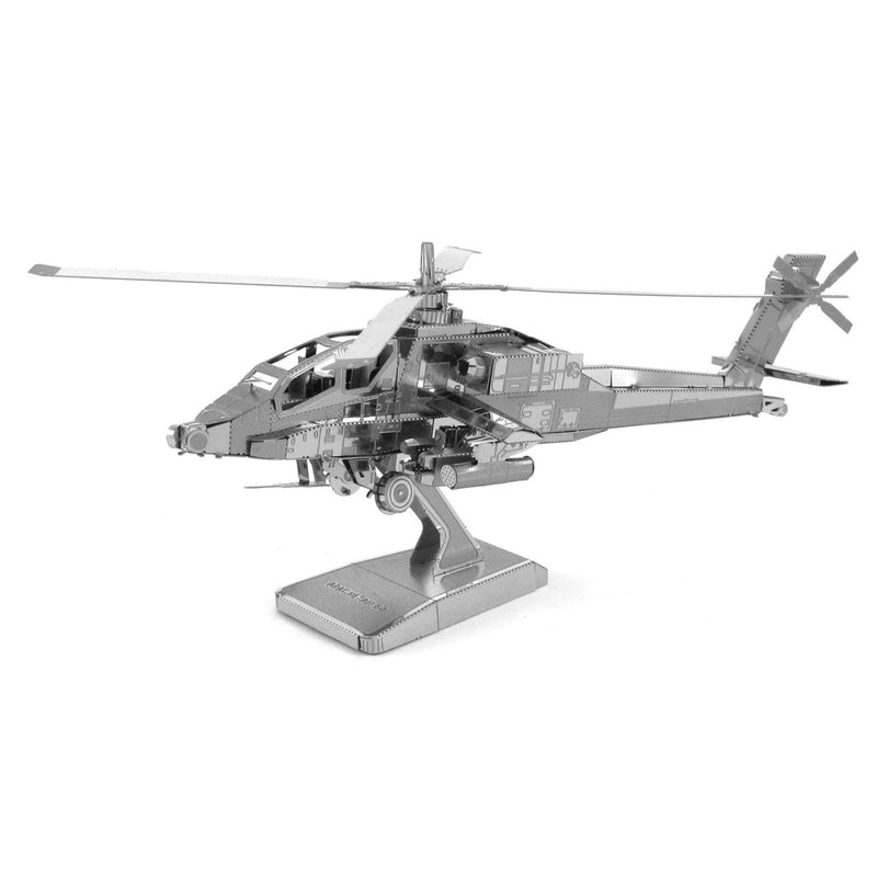 Afbeelding laden in galerijviewer, Eureka metal earth ah-64 apache zilver editie
