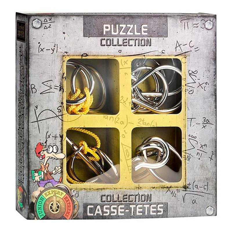 Afbeelding laden in galerijviewer, Eureka metalen breinpuzzels expert, 4st.
