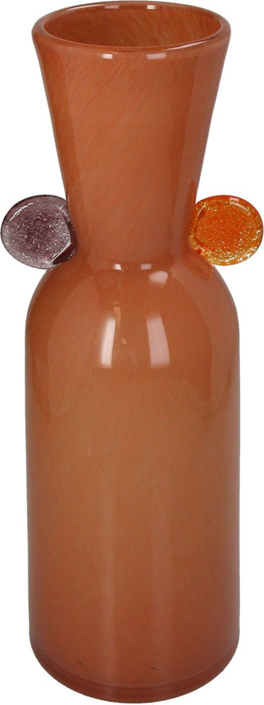 Hd collection vaas glas terra 15,5x13x39cm
