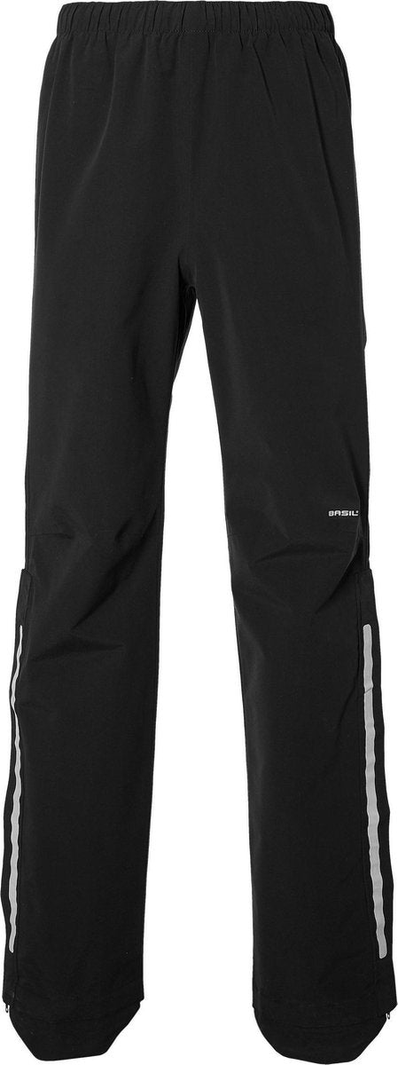 Basil regenbroek mosse heren jet black m