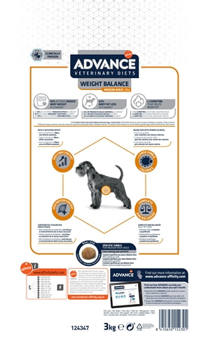 Afbeelding laden in galerijviewer, Advance veterinary diet dog weight balance medium maxi
