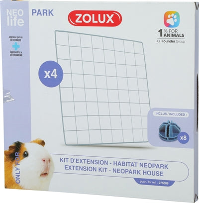 Afbeelding laden in galerijviewer, Zolux neolife neopark cavia uitbereidingsset gaaspanelen
