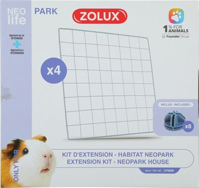 Afbeelding laden in galerijviewer, Zolux neolife neopark cavia uitbereidingsset gaaspanelen
