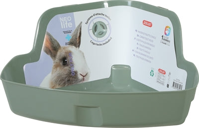 Afbeelding laden in galerijviewer, Zolux neolife hoektoilet konijn groen
