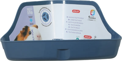 Afbeelding laden in galerijviewer, Zolux neolife hoektoilet cavia blauw
