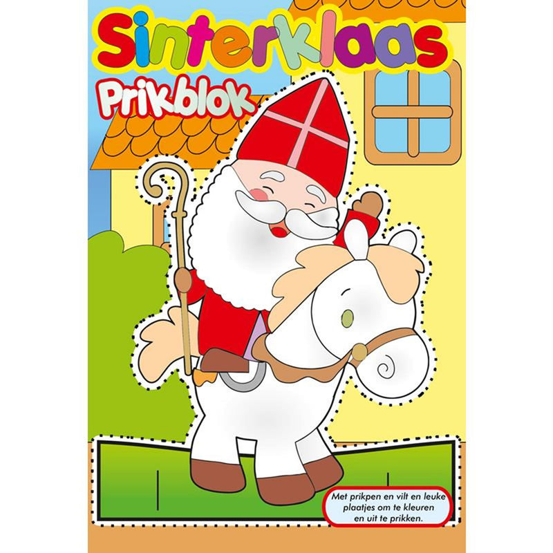 Afbeelding laden in galerijviewer, Sinterklaas prikblok 14,5x20,5cm
