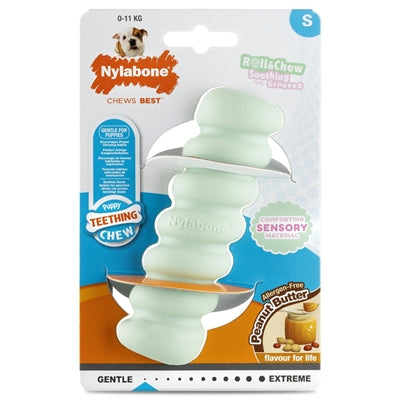 Afbeelding laden in galerijviewer, Nylabone Puppy tactile stick pindakaassmaak
