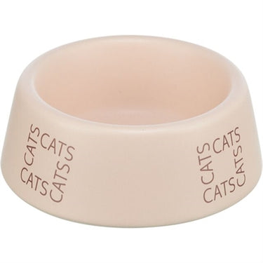 Trixie voerbak drinkbak kat cats keramiek roze