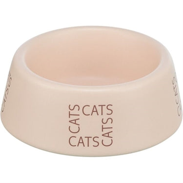Trixie voerbak drinkbak kat cats keramiek roze