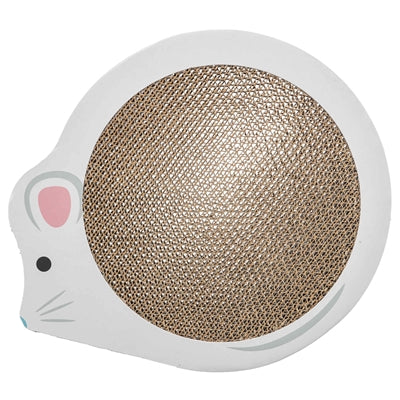 Afbeelding laden in galerijviewer, Trixie junior krabmat muis met catnip wit
