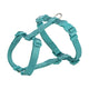 Trixie hondentuig premium h-tuig aqua blauw
