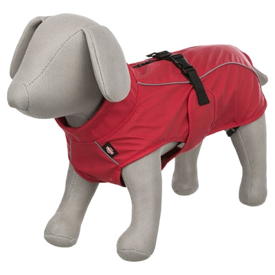 Afbeelding laden in galerijviewer, Trixie regenjas hond vimy rood
