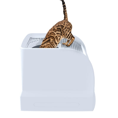 Afbeelding laden in galerijviewer, Imac kattenbak frida met lade blauw
