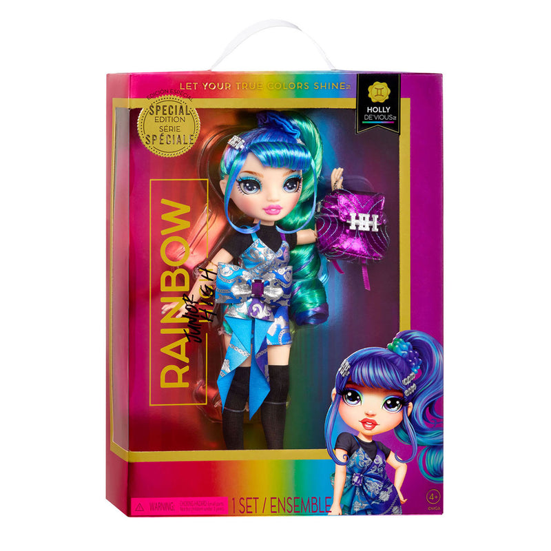 Afbeelding laden in galerijviewer, Rainbow high Rainbow High Junior High Modepop Holly

