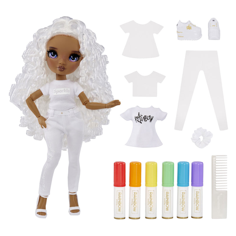 Afbeelding laden in galerijviewer, Rainbow high Rainbow High Color Create Fashion Modepop Paars
