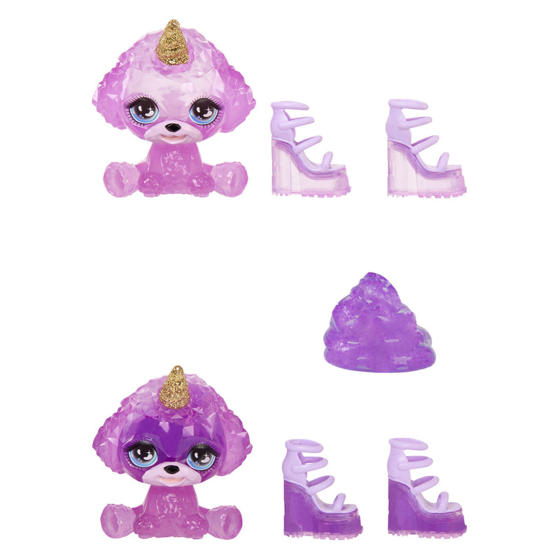 Afbeelding laden in galerijviewer, Rainbow high klassieke modepop - 28 cm - violet (paars) - met slijmset en diertje
