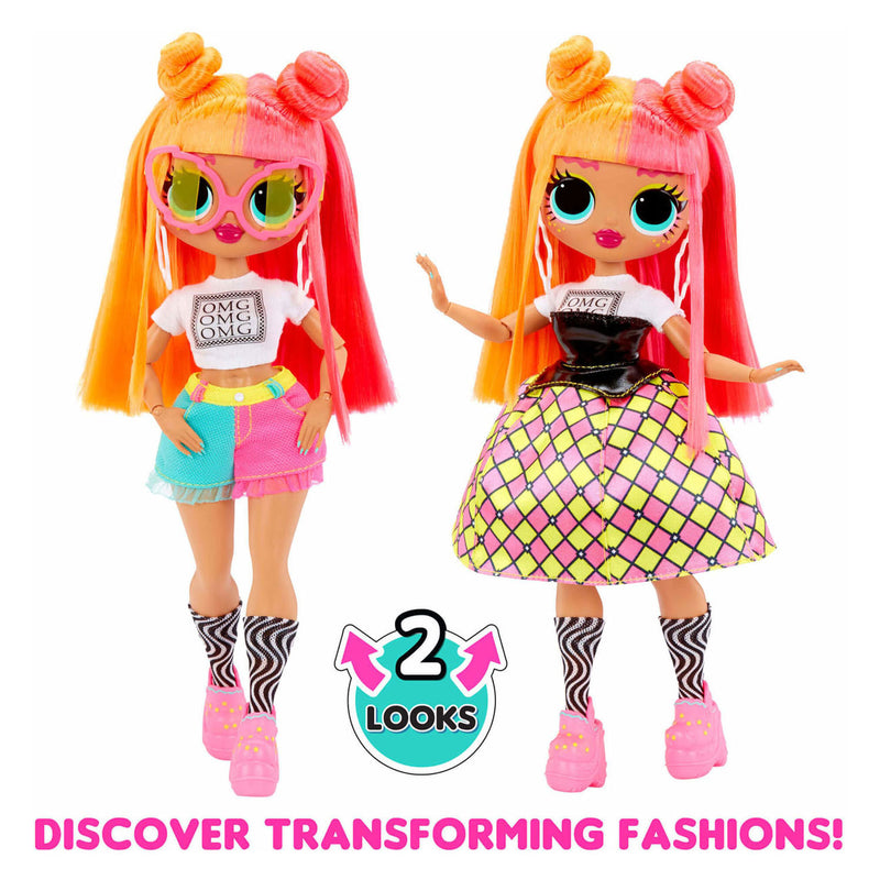 Afbeelding laden in galerijviewer, L.o.l. surprise! omg hos-pop - 25 cm - neonlicious
