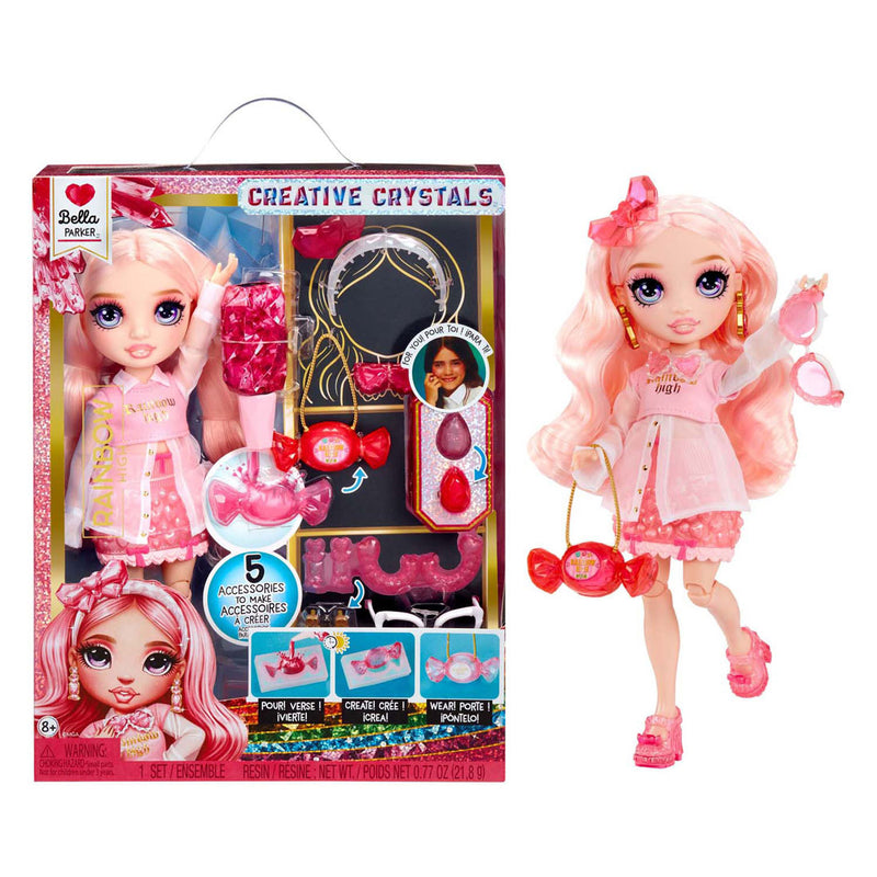 Afbeelding laden in galerijviewer, Mga entertainment rainbow high crystal fashion modepop - bella
