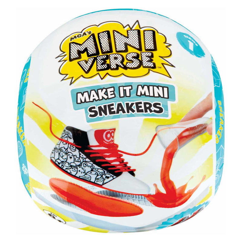 Afbeelding laden in galerijviewer, Miniverse make it mini sneakers - knutselset – ontwerp mini sneakers met accessoires
