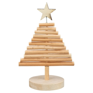 Trixie xmas kerstboom onbehandeld wilgenhout