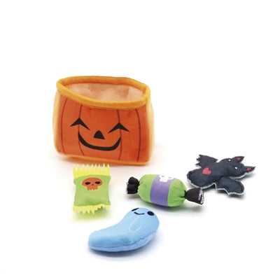 Afbeelding laden in galerijviewer, Croci fright stuffy pompoen met 5 speeltjes
