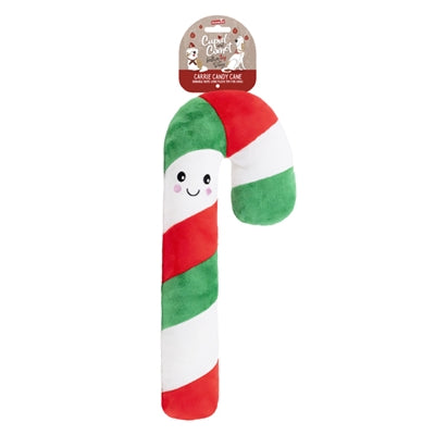 Afbeelding laden in galerijviewer, Cupid comet Carrie candy cane kerststok pluche
