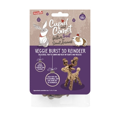 Afbeelding laden in galerijviewer, Cupid comet Veggie burst 3d rendier
