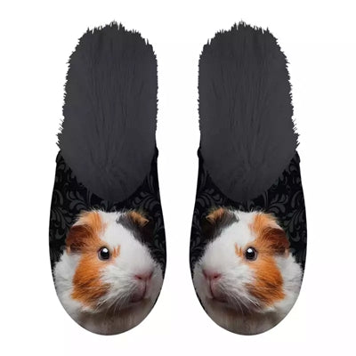 Afbeelding laden in galerijviewer, Pantoffel cavia zwart

