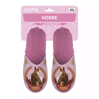 Afbeelding laden in galerijviewer, Pantoffel horse roze
