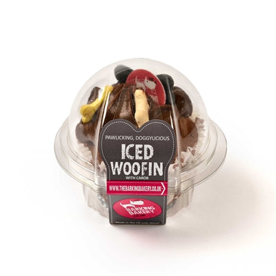 Afbeelding laden in galerijviewer, The barking bakery vanilla woofin met carob glazuur
