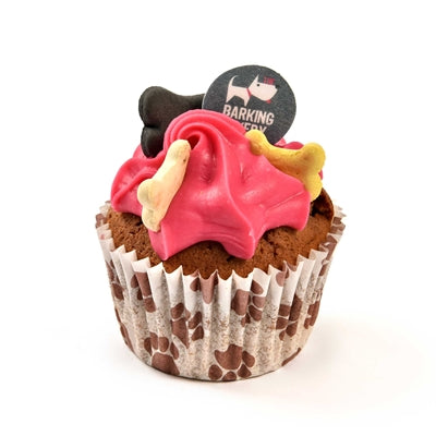 Afbeelding laden in galerijviewer, The barking bakery vanilla woofin met roze glazuur
