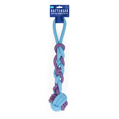 Afbeelding laden in galerijviewer, Battersea touw rubber tug blauw
