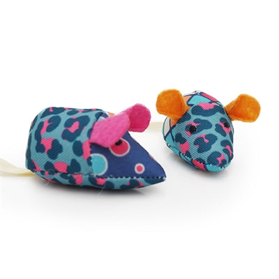 Afbeelding laden in galerijviewer, Rosewood jolly moggy patchwork muizen duo
