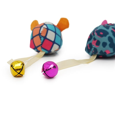 Afbeelding laden in galerijviewer, Rosewood jolly moggy patchwork muizen duo
