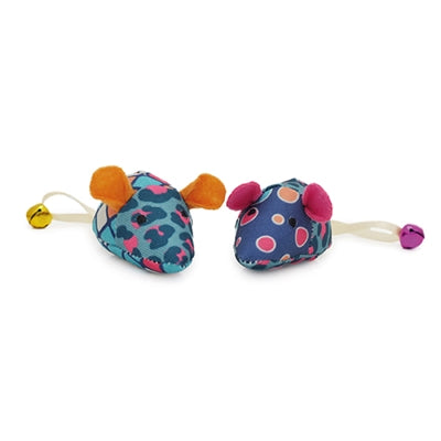 Afbeelding laden in galerijviewer, Rosewood jolly moggy patchwork muizen duo
