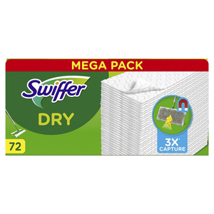Swiffer 1073576 - floor dry rf 72ct | 3 stuks