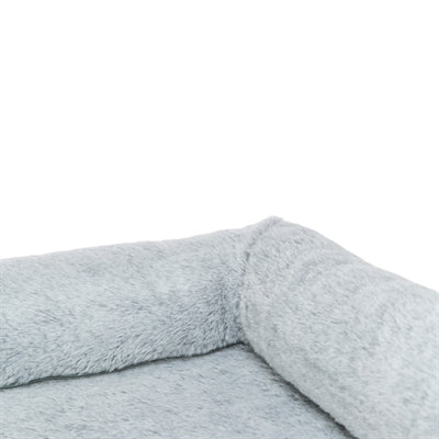 Afbeelding laden in galerijviewer, Trixie vital hondenmand lino hoekig grijs lichtgrijs
