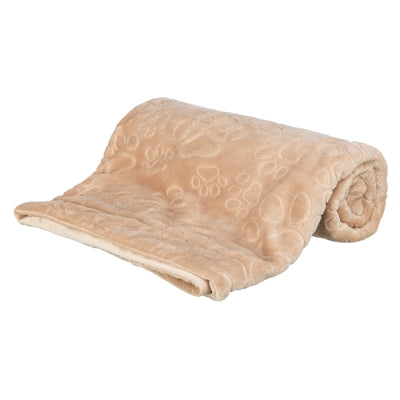 Afbeelding laden in galerijviewer, Trixie hondendeken barry softpluche beige
