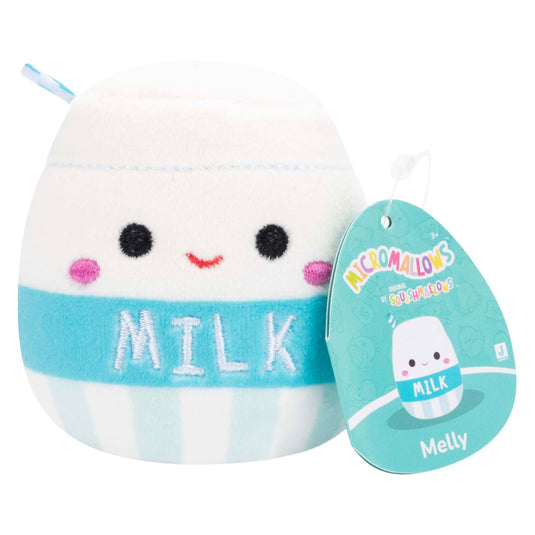 Squishmallows knuffel pluche - micromallows, 4-pack